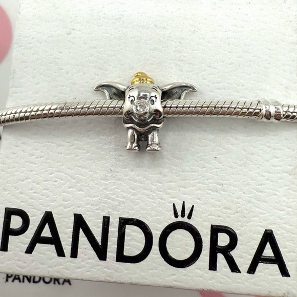 NWOT Pandora x Disney 100th Anniversary Dumbo Charm 792748C01 - Picture 6 of 15